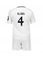 Billige Real Madrid David Alaba #4 Hjemmedraktsett Barn 2024-25 Kortermet (+ Korte bukser)